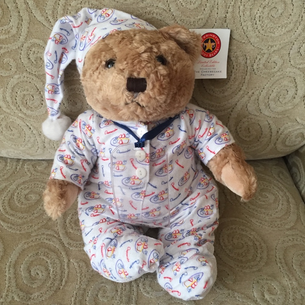 The Cheesecake Factory Herrington Teddy Bear Plush